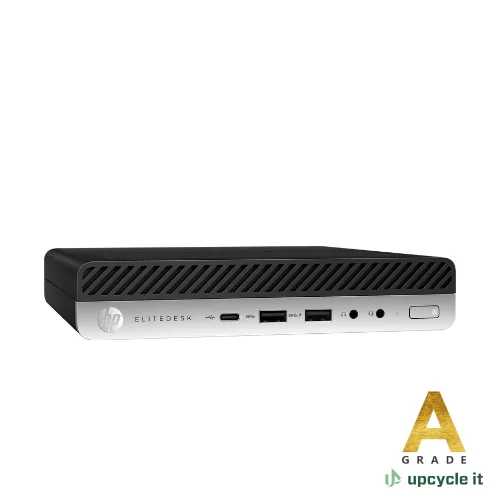 HP EliteDesk 800 G5 DM (Refurbished) A computer med Linux