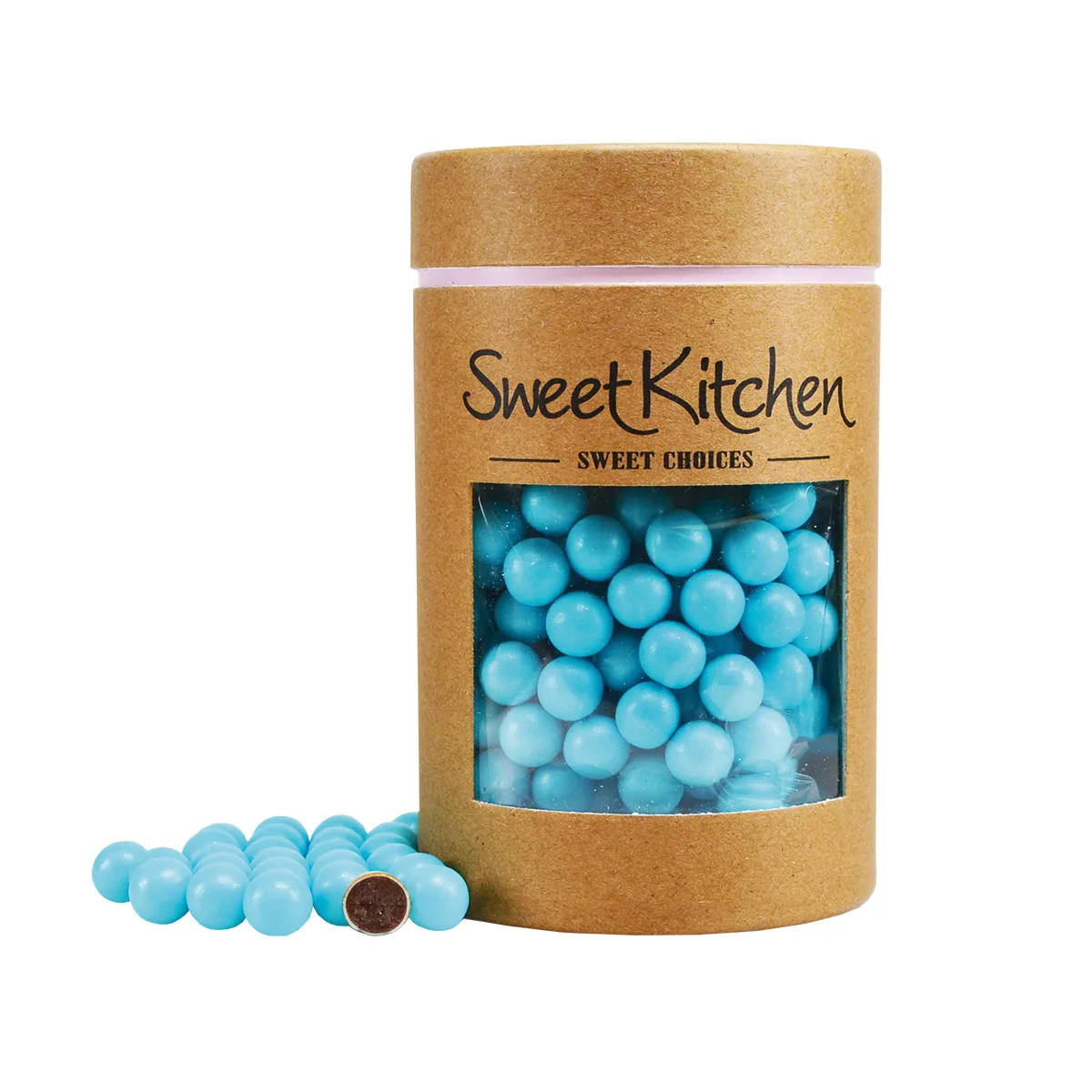 SweetKitchen Chokoladekugler Blå 70 g. (Bedst før 30-08-2026)
