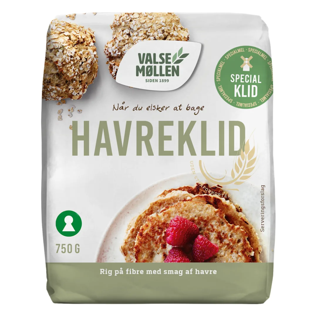 Valsemøllen Havreklid, 750 g