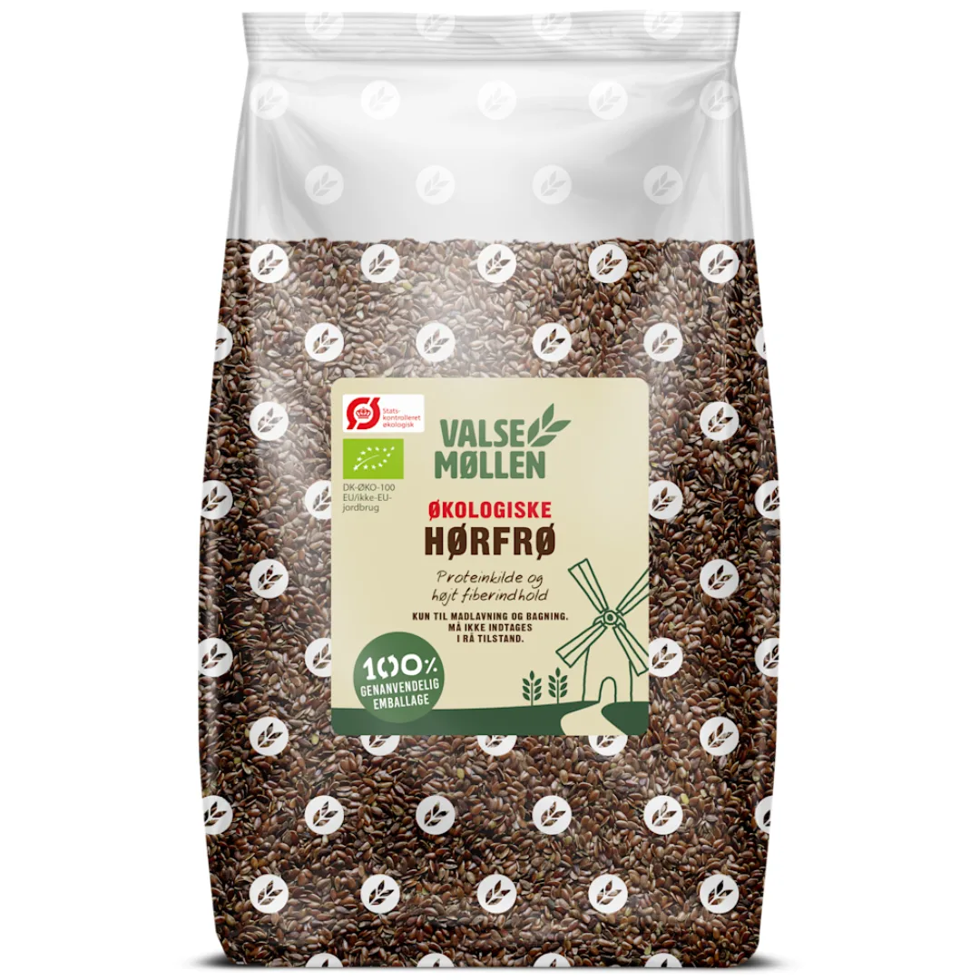 Valsemøllen Øko Hørfrø, 1 kg