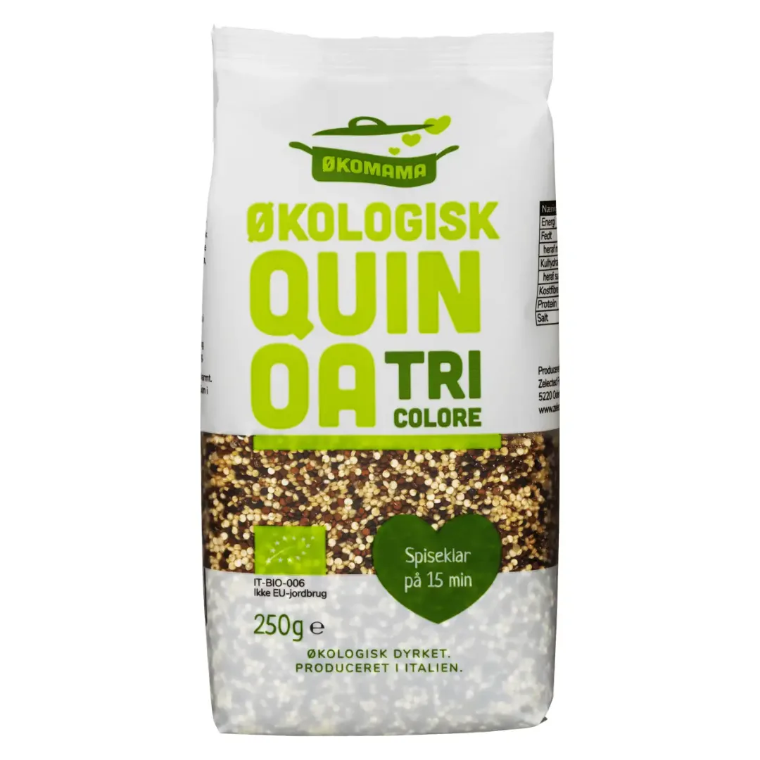 Økologisk Quinoa Tricolore, 250g