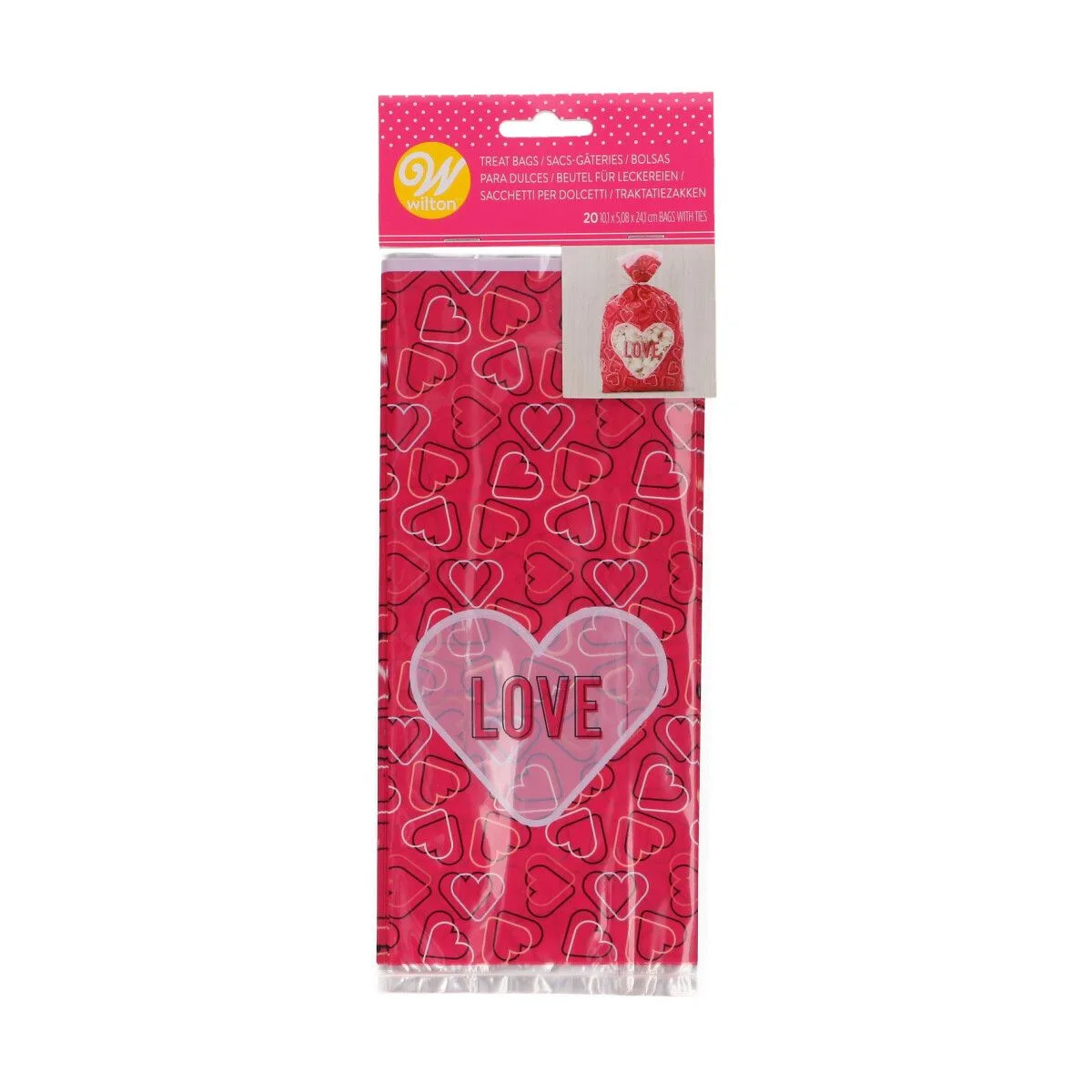 Wilton Slikposer LOVE - 20 stk