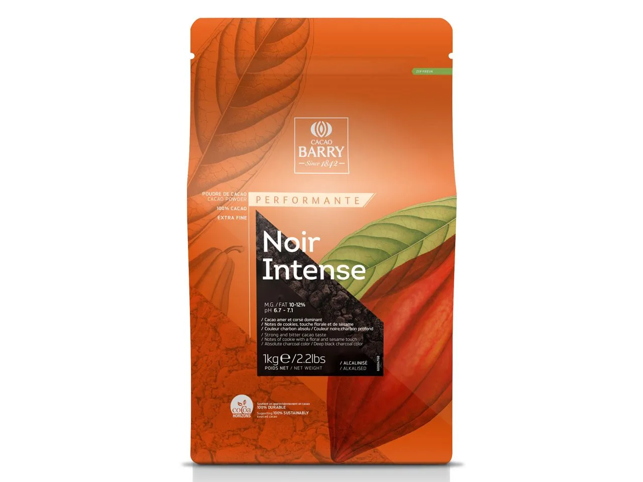 Barry Noir Intense Kakaopulver, 1 kg