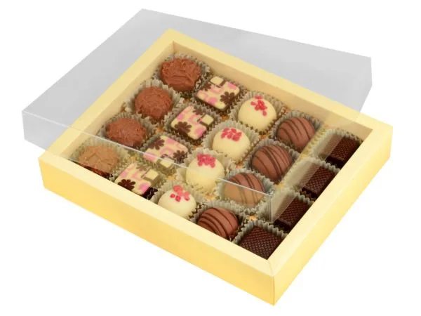 Chokoladeæske til 20 stk.