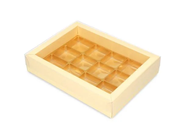 Chokoladeæske til 12 stk.