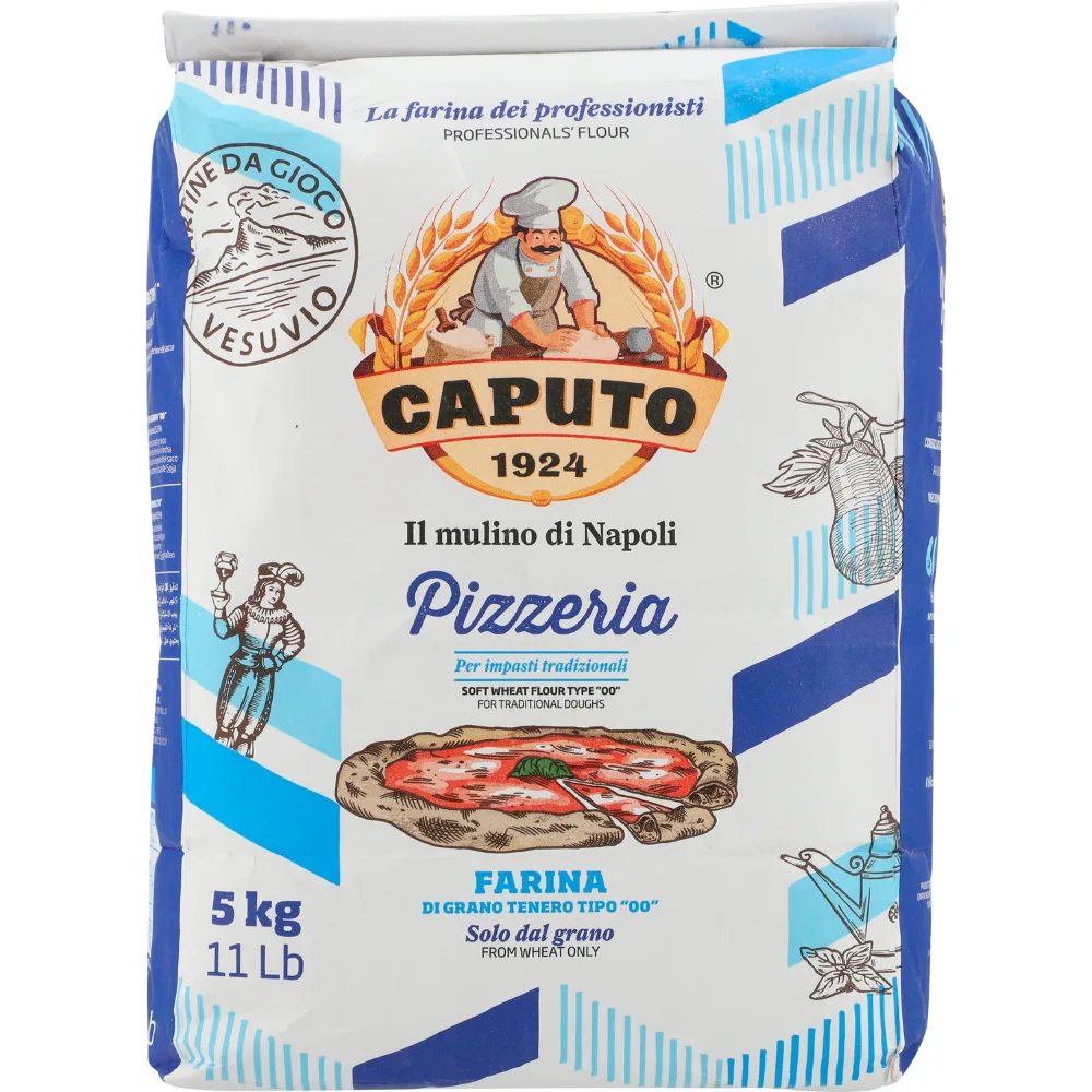 Caputo Pizzeria – Tipo “00” pizzamel, 5 kg - W-værdi: 260-270