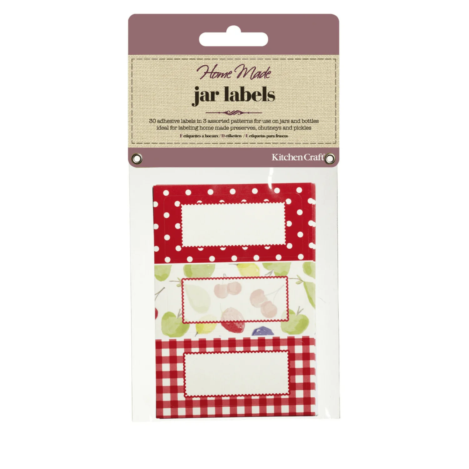 Home Made Labels, 30 stk.