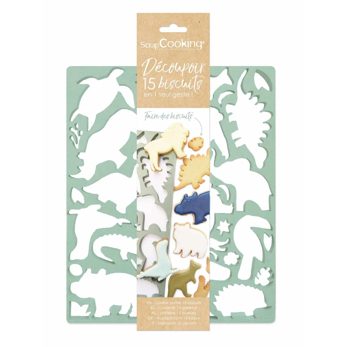 ScrapCooking Multi-udstikker med dyr