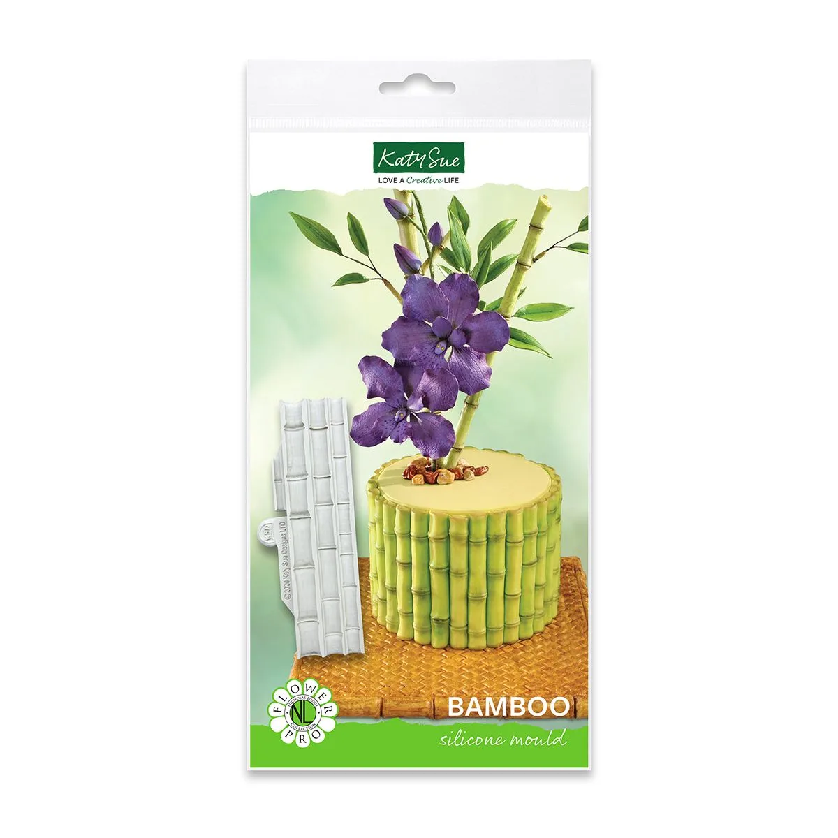 Katy Sue Silikoneform Flower Pro Bambus / Flower Pro Bamboo Silicone Mould