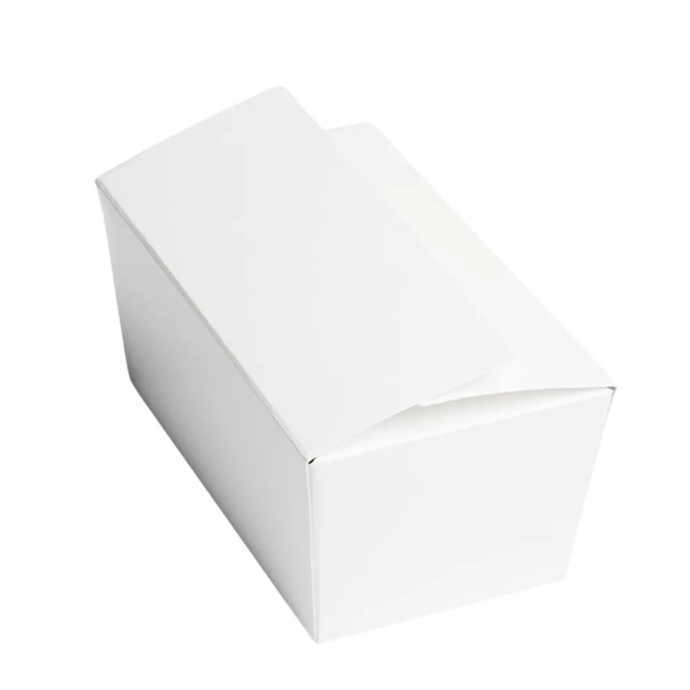 CW Ballotin til 500g - Hvid, 25 stk (UDGÅR)