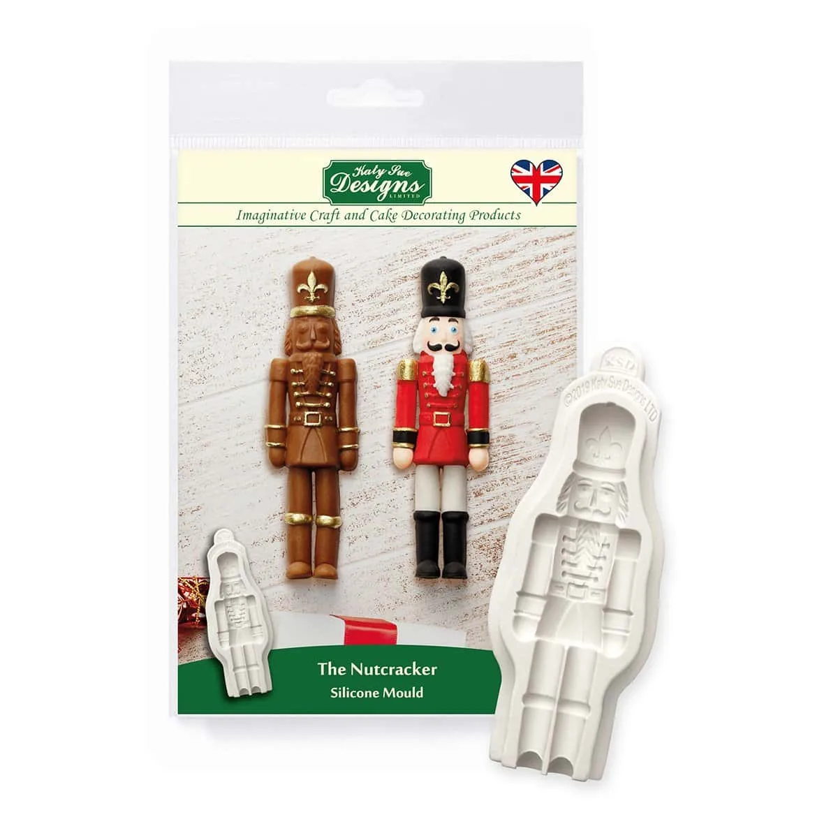 Katy Sue Silikoneform til nøddeknækker / Nutcracker Silicone Mould