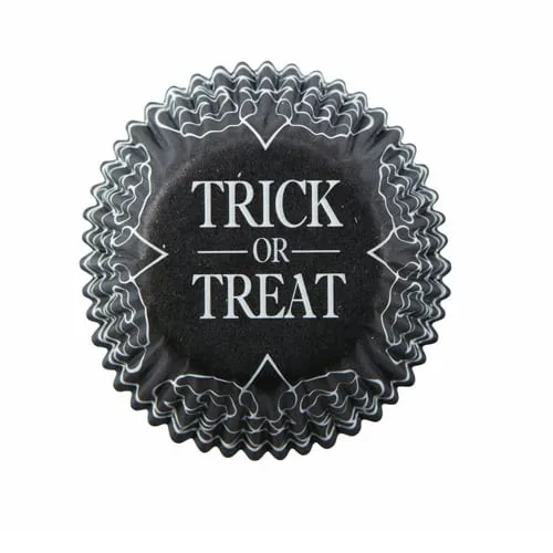 Wilton Halloween mini muffinsforme - Pick your poison, 100 stk.