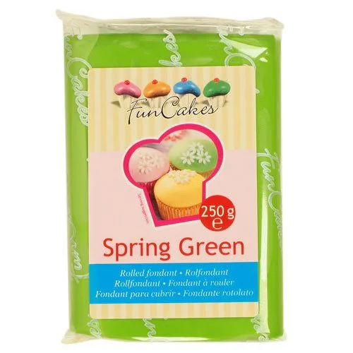 Funcakes fondant, lysegrøn / Spring Green, 250g