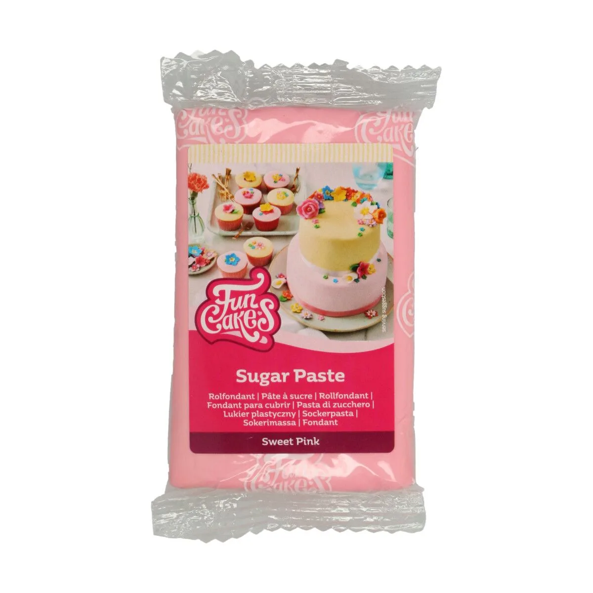 Funcakes fondant, gammelrosa / Sweet Pink, 250g