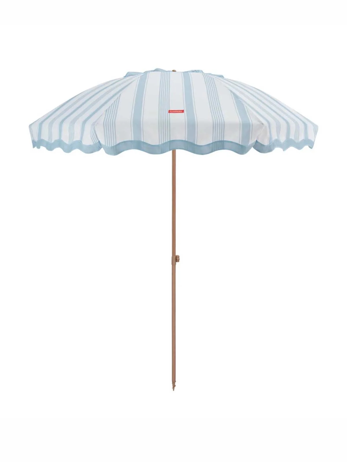 Parasol "premium"med UV beskyttelse - Lyseblå