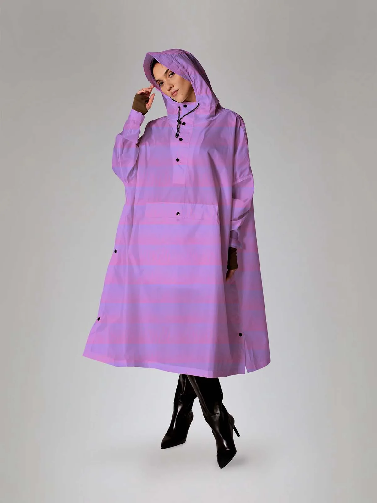 Regnponcho - Seeing Stripes