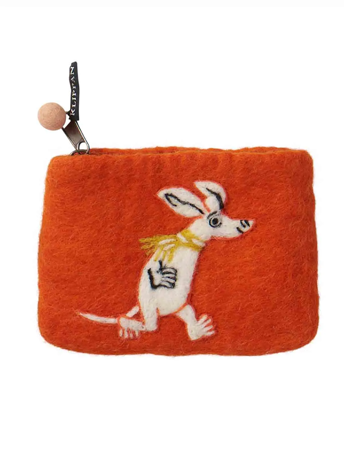 Pung til småting (14 x 10 cm) - orange "Sniff"