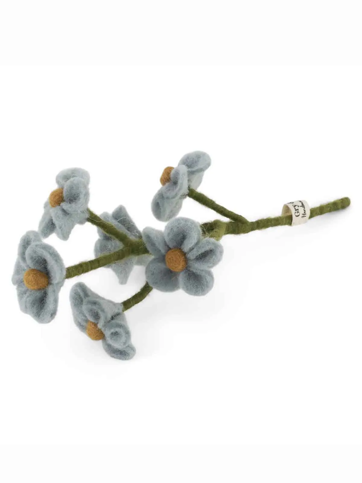 Filt "For-glem-mig-ej (18 cm) - Lyseblå