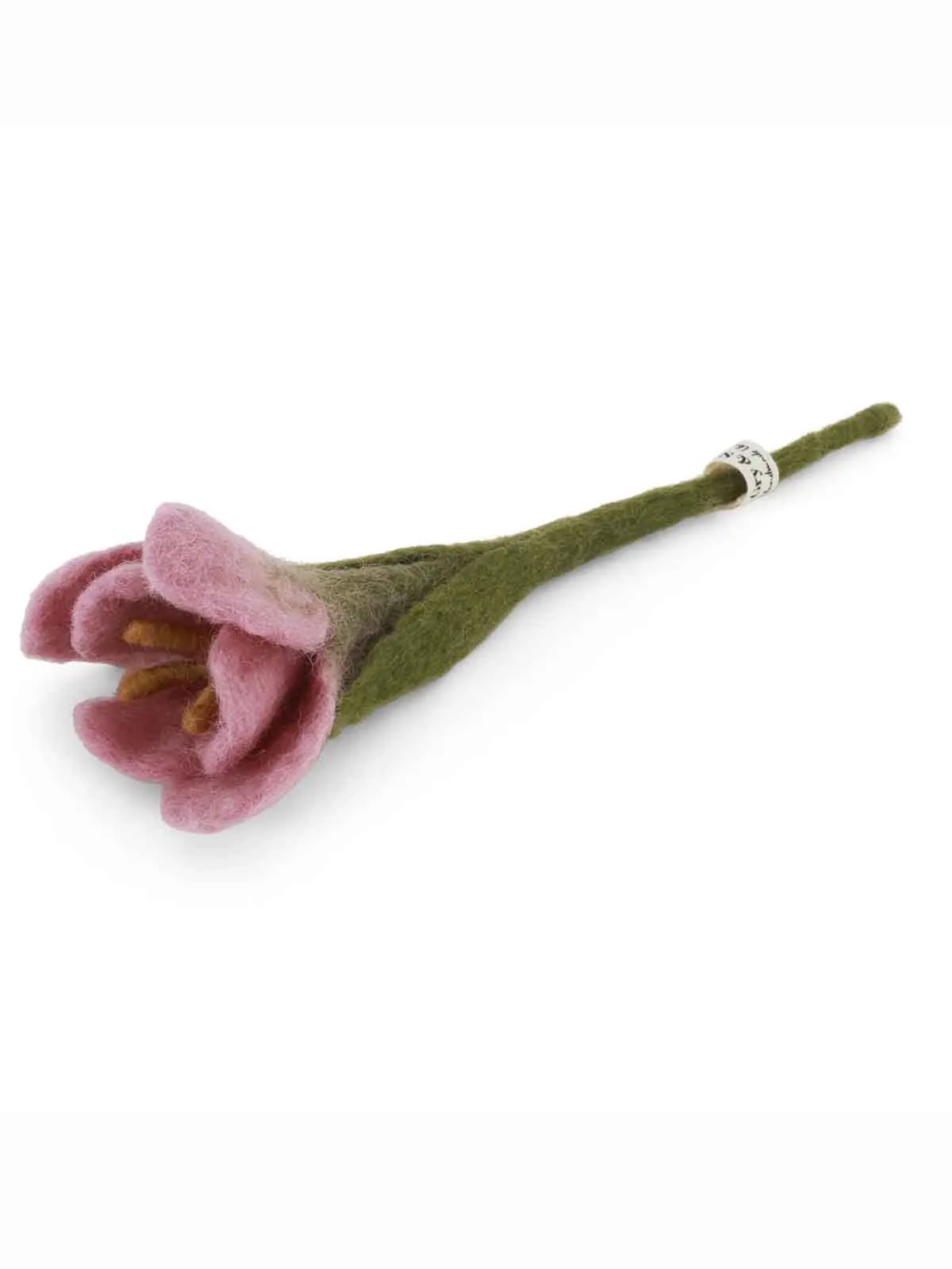 Filt krokus (18 cm) - Lyserød