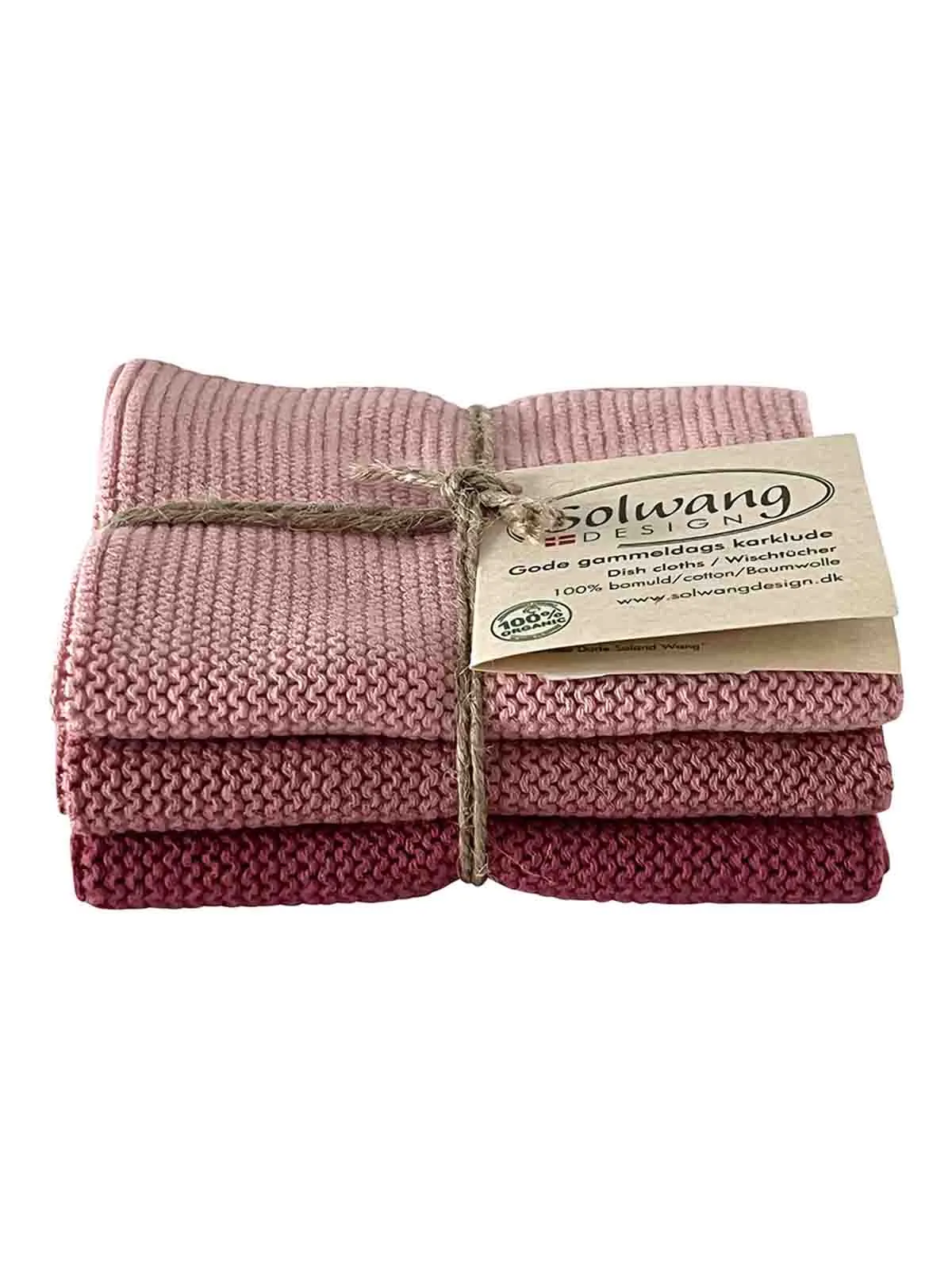 Solwang Karklude i bomuld - Antik rose