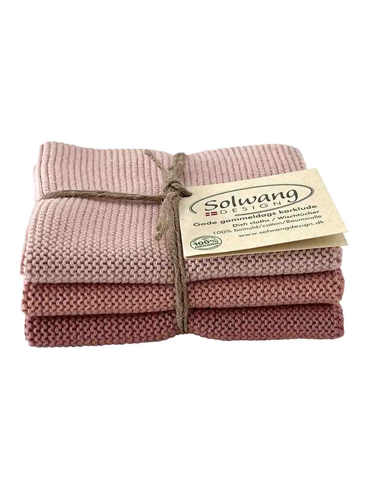 Solwang Karklude i bomuld - Smokey Rose