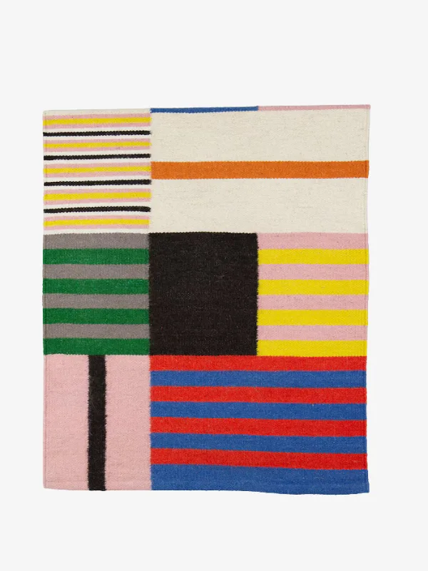 Håndvævet gulvtæppe "Martha" - 70 x 165 cm
