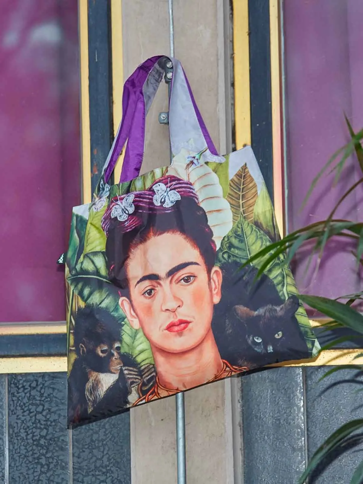 Indkøbsnet - Frida Kahlo "The Self-Portrait"