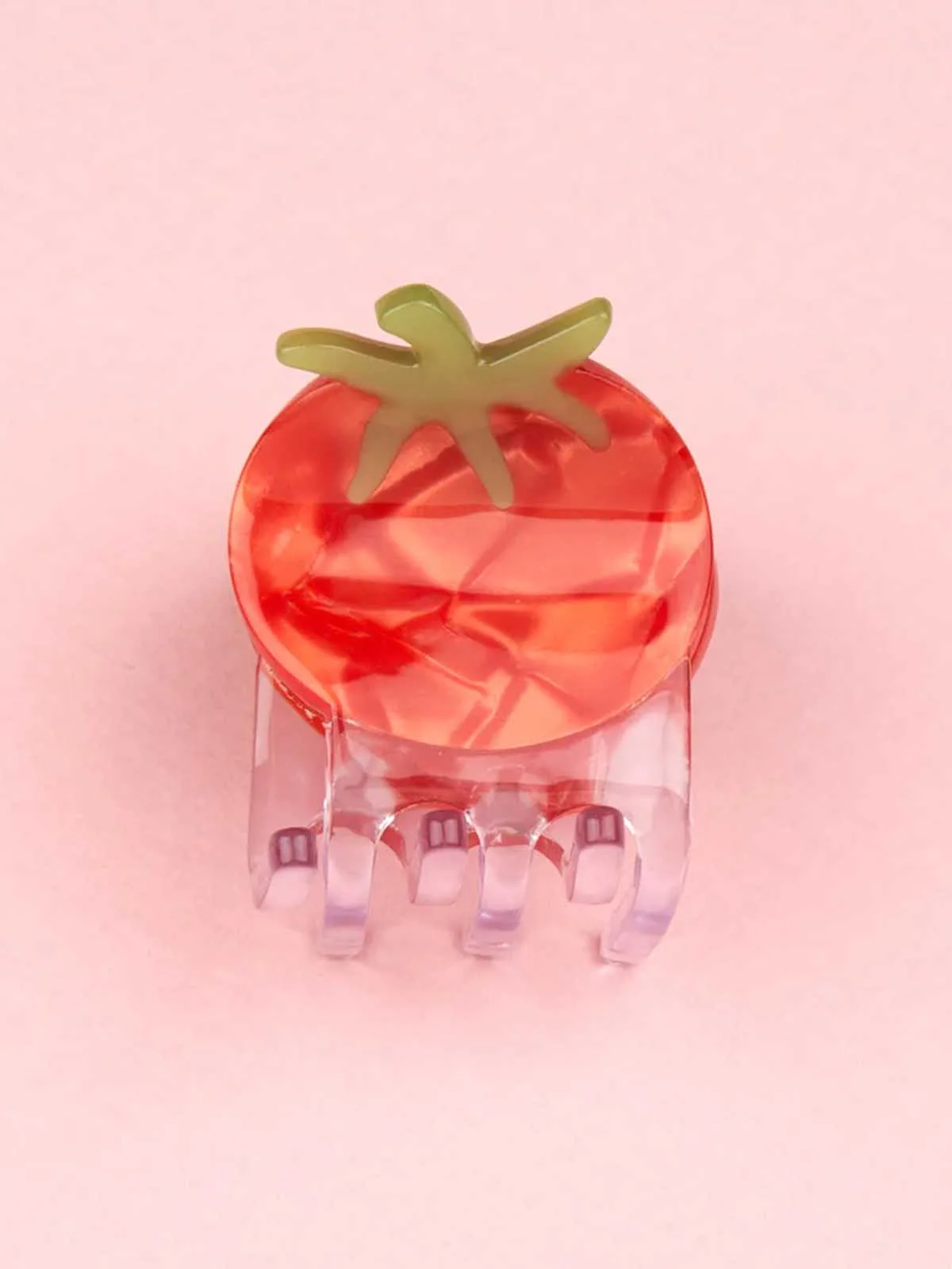 Mini hårklemme - Tomat