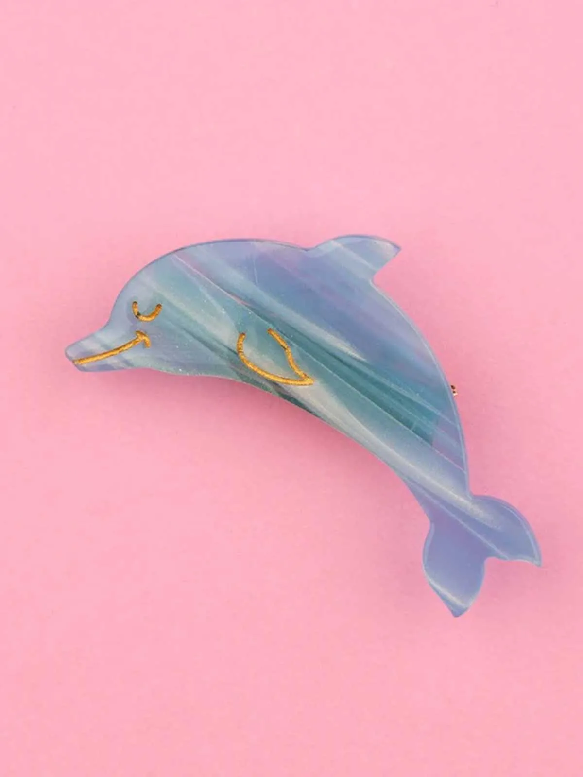 Hårspænde - Delfin