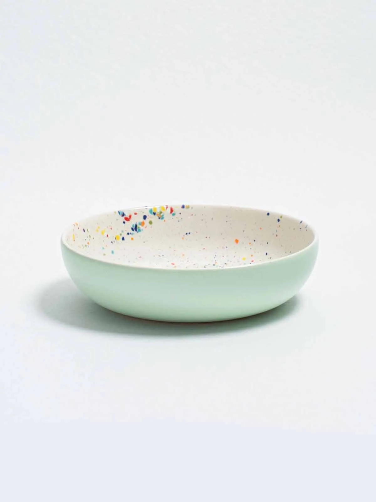 Pastatallerken "Breeze" 21 cm - flere farver - Lysegul