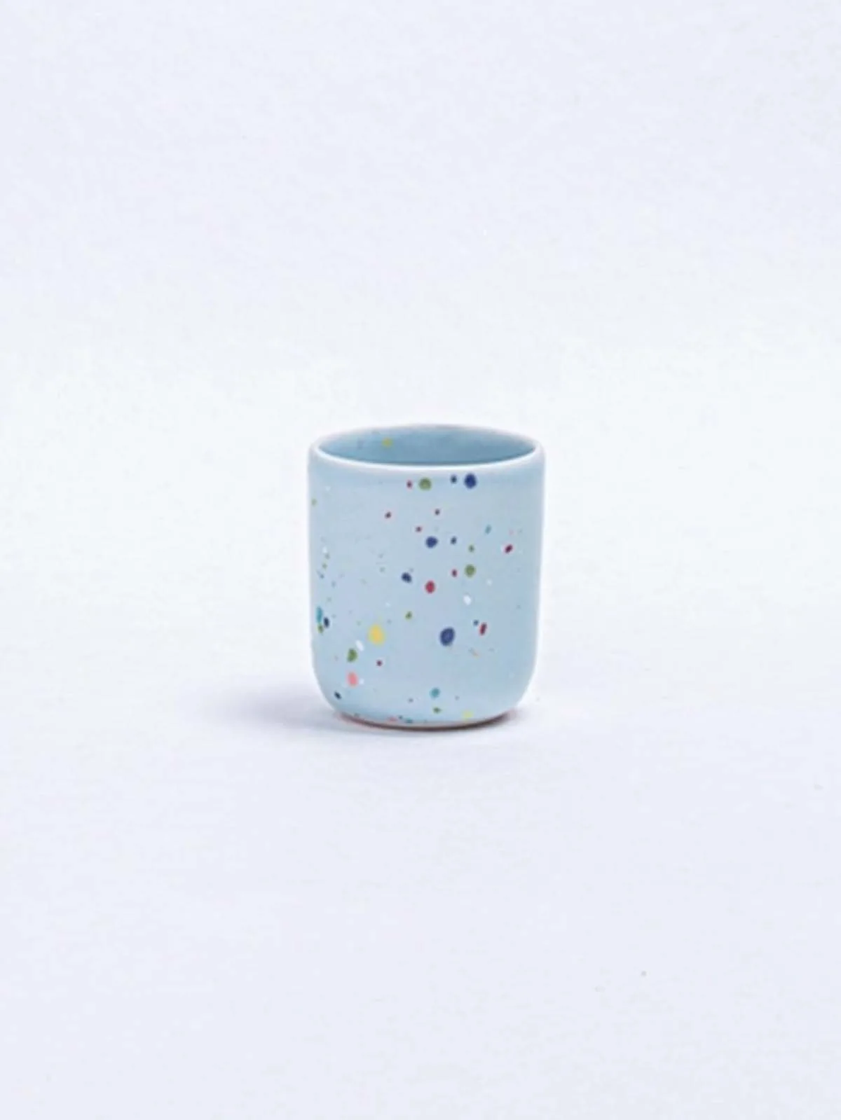 Espresso krus 70 ml "confetti" - Flere farver - Hvid