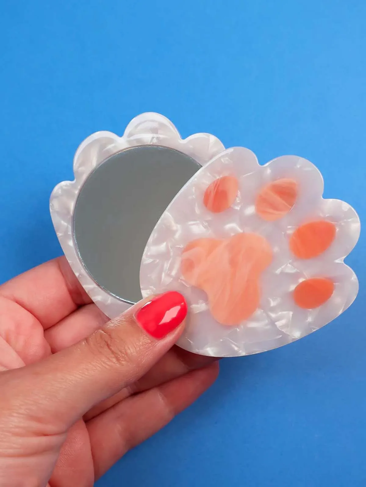 Spejl til make-up pungen - Kattepote
