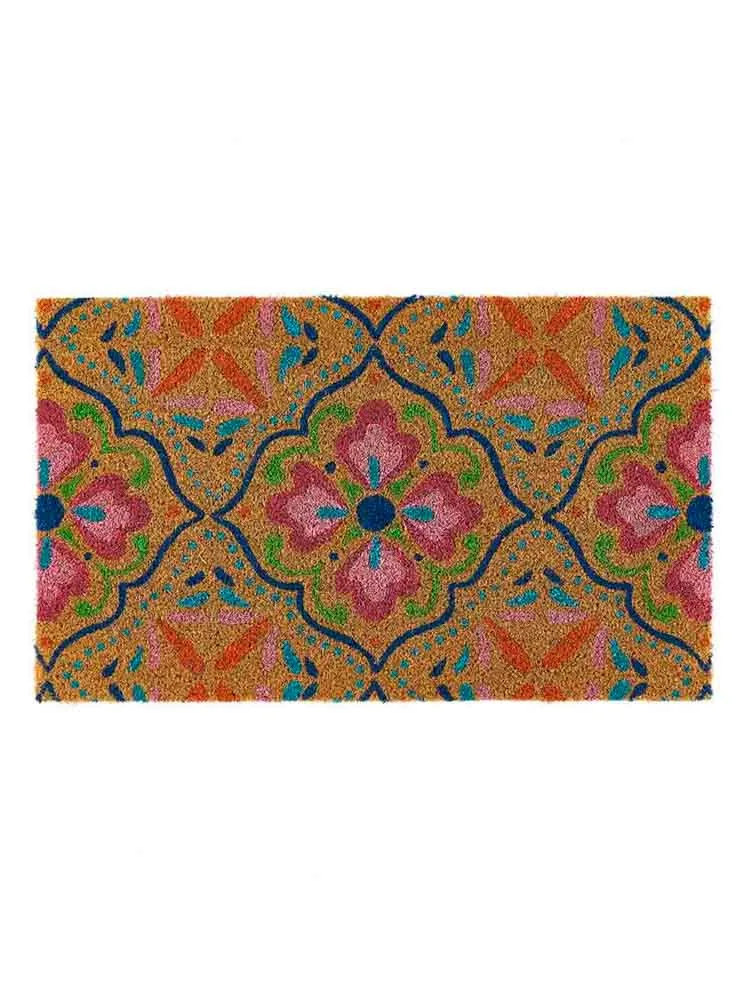 Dørmåtte 45 x75 cm - Bright tile