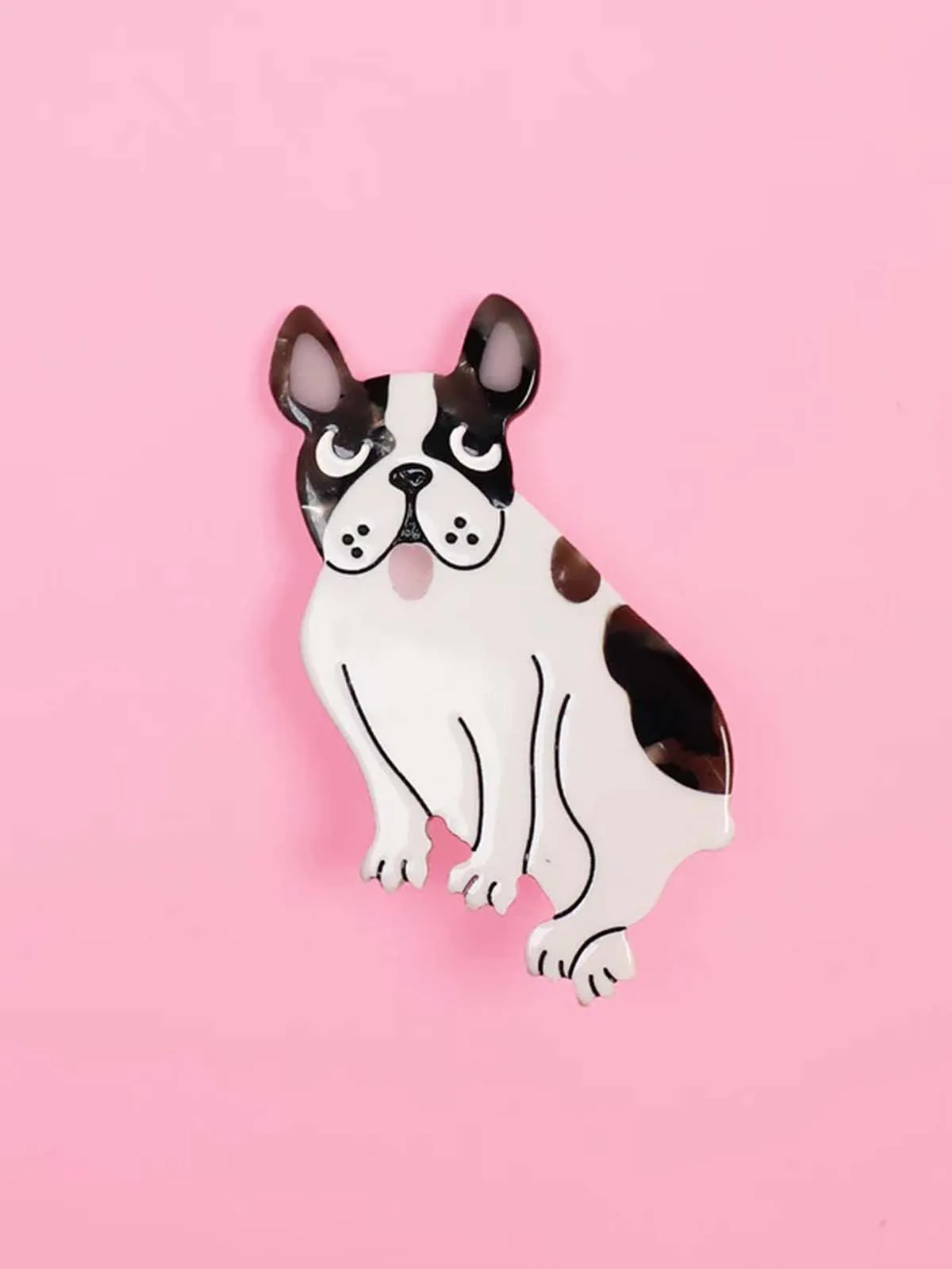 Hårspænde - Bulldog