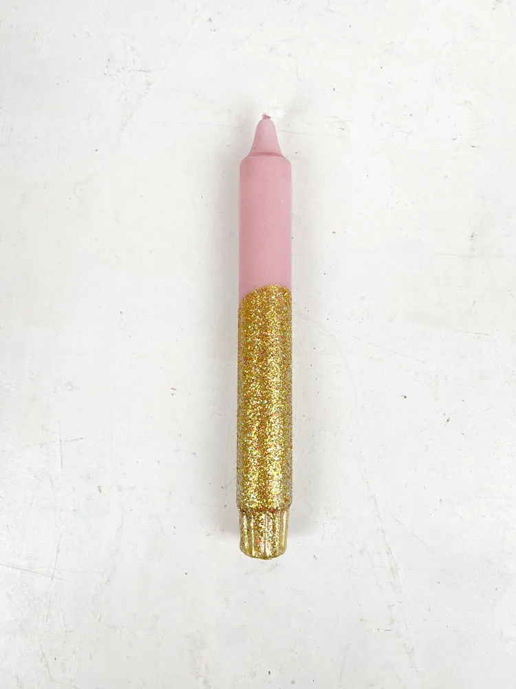 Lys - Rosa med guld