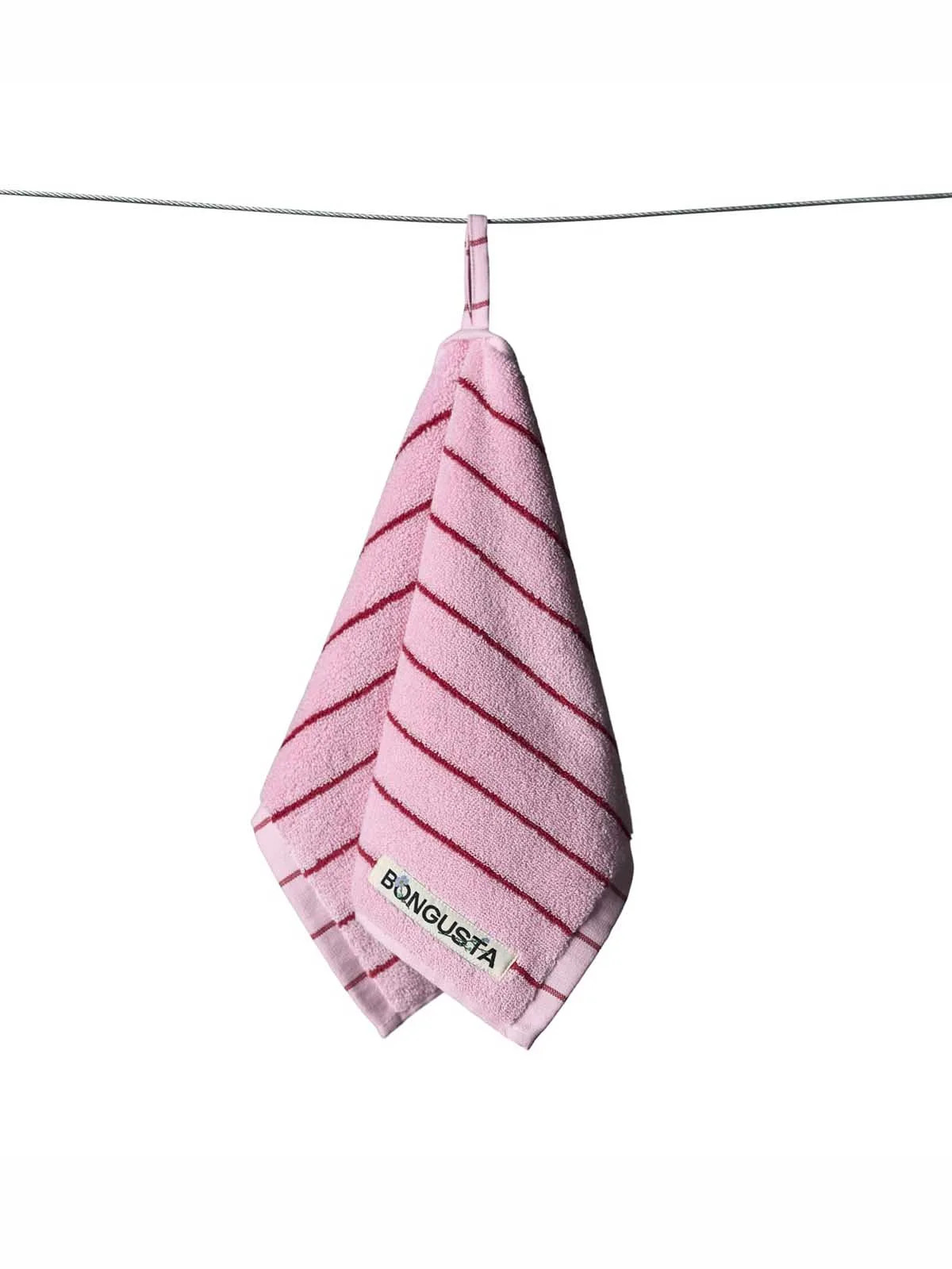 Gæstehåndklæde 30 x 50 cm - Vælg Farve - Pink/rød
