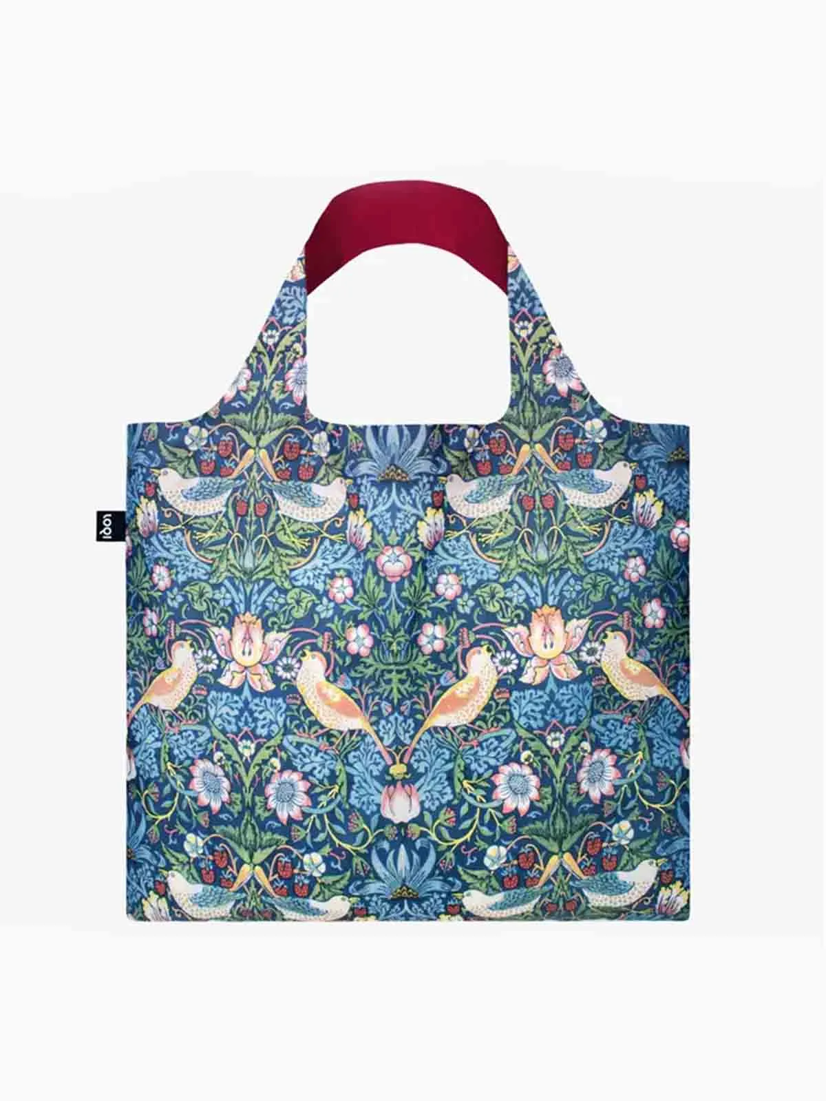Indkøbsnet - William Morris "Strawberry Thief"