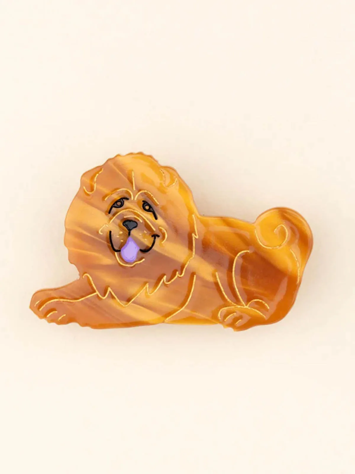 Hårspænde - Chow Chow
