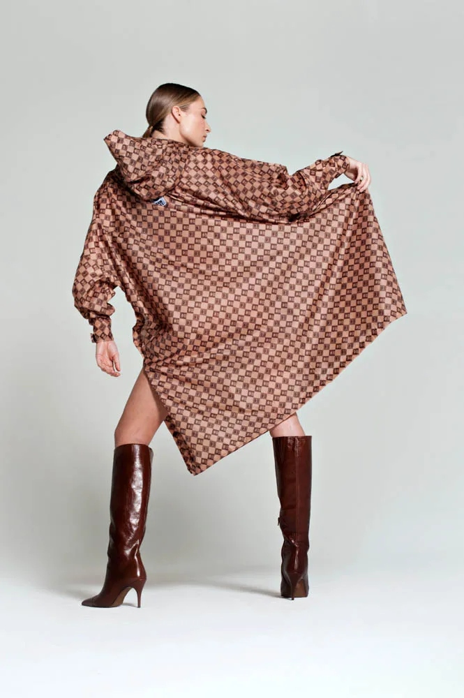 Regnponcho - Damier