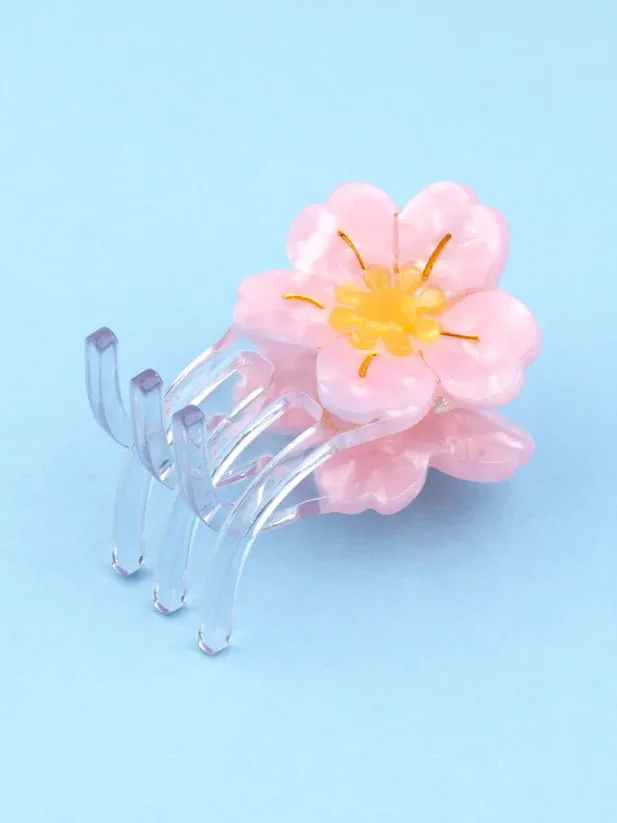 Mini hårklemme - Sakura (kirsebærblomster)