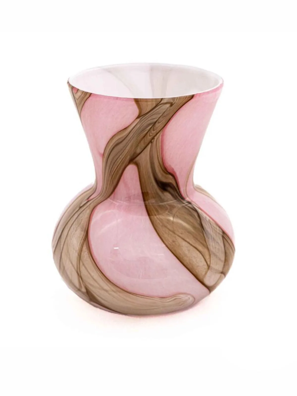 Opal vase 25 cm - Lyserød