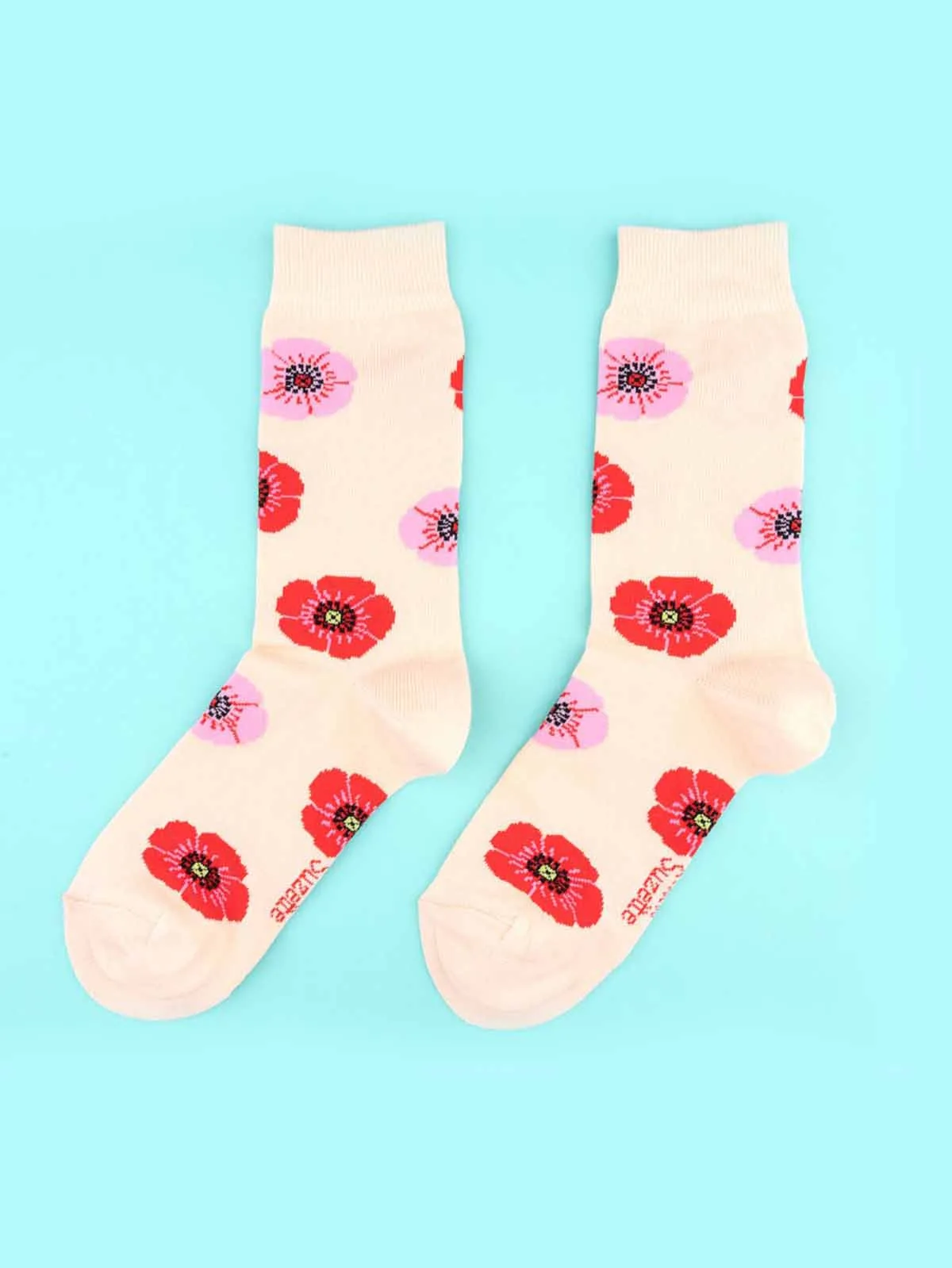 Strømper - Poppy (Valmue)