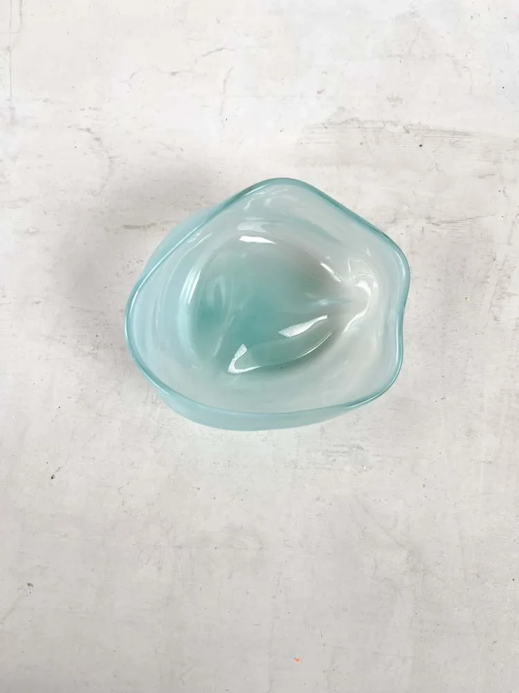 Tidal skål "petit" 8 cm - Lys aqua