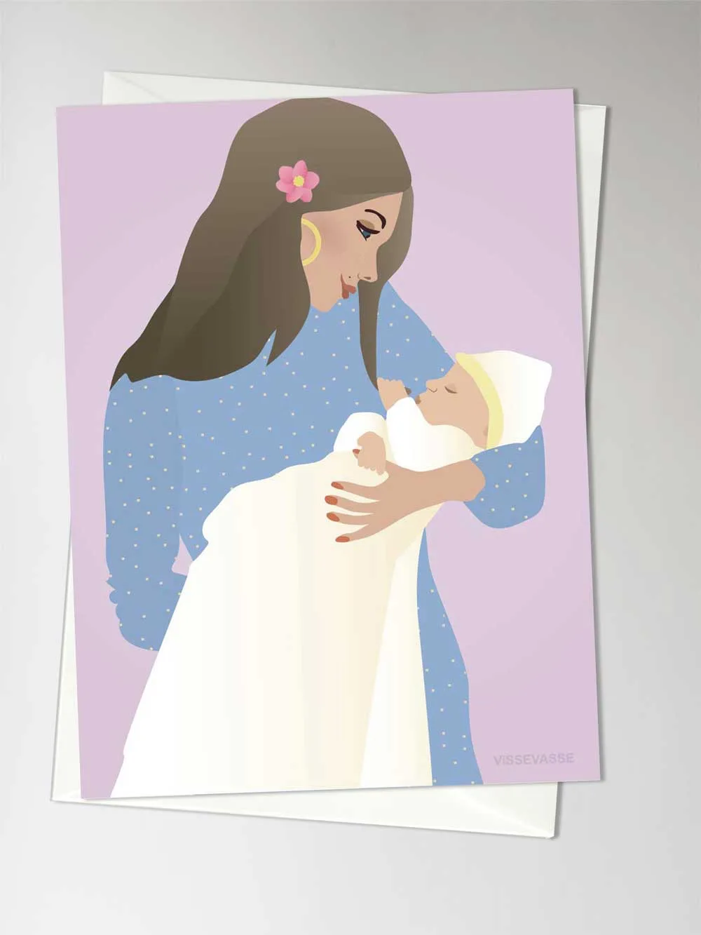 Anledningskort med kuvert - MOM & BABY