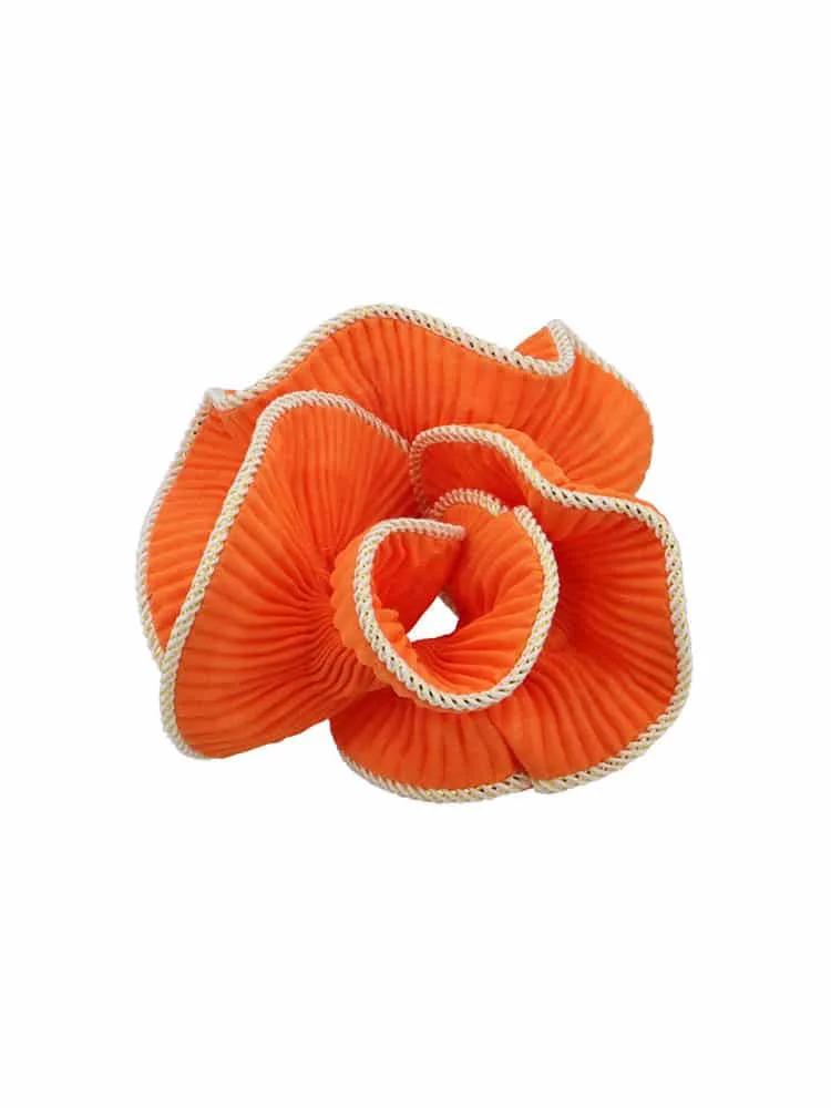Scrunchie - 'Lilje' orange