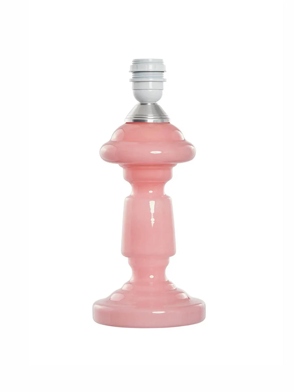 Bordlampe opalglas "Petro 1" (33 cm) – Rosa