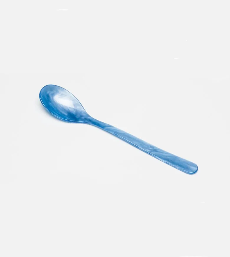 Spiseske - lyseblå