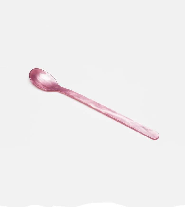 Longdrink ske - gammelrosa