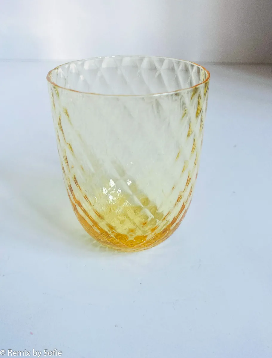 Harlekin glas - citron