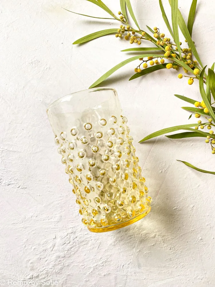 Pindsvine glas - citron